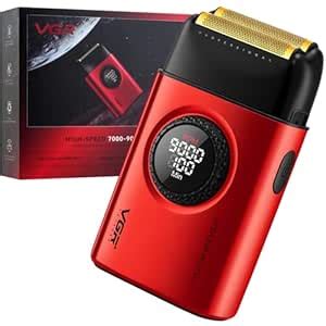 VGR 377 Foil Shaver for Men, Electric Double Foil, Zero Machine Hair ...