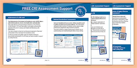 CfE Educator Assessment Support Freemium Guide