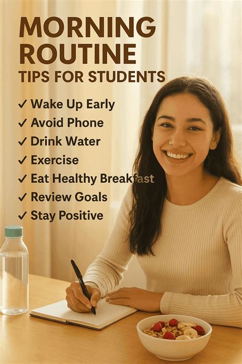 Morning Routine Tips For Students To Boost Focus And Productivity
