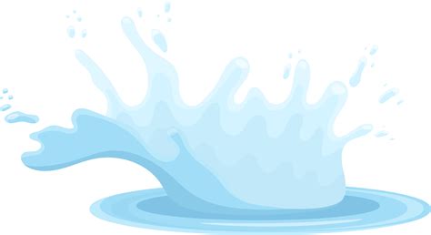 Water splash clipart 26749696 PNG