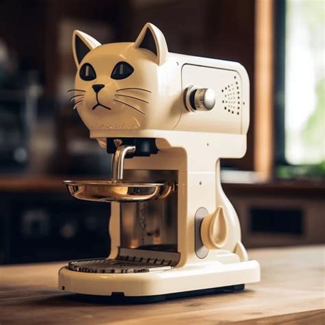 Cat Coffee Machine 的图像结果