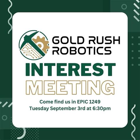 Gold Rush Robotics (@gold_rush_robotics) • Instagram photos and videos