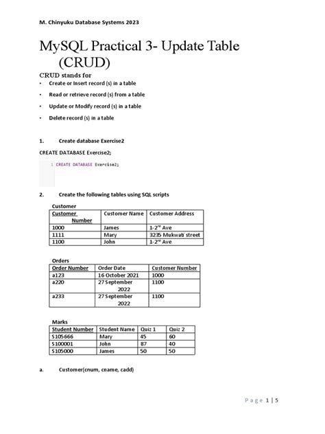 Image result for MySQL Practical
