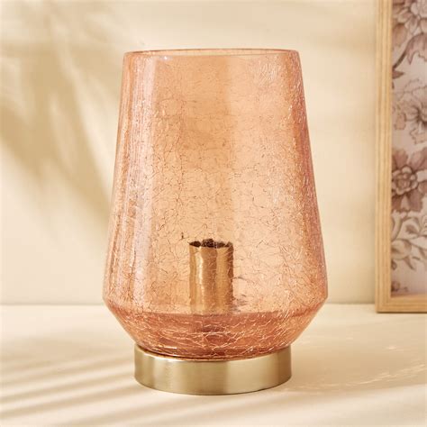 Buy Brian Macia Glass Crackle Table Lamp from Home Centre at just INR ...