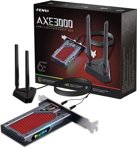 F FENVI Fenvi AX210NGW WiFi 6E PCI-E Adapter with BT5.2 & India | Ubuy