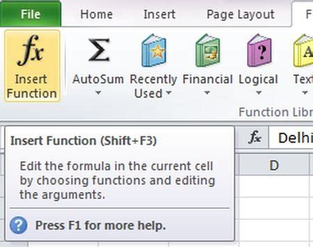 Image result for How to Perform Database Function in Excel