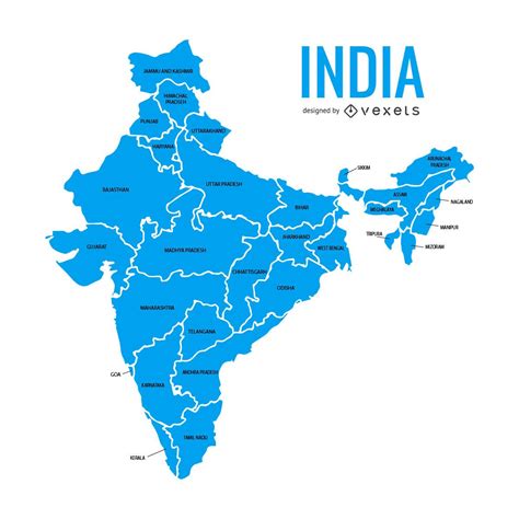 India Map Vector