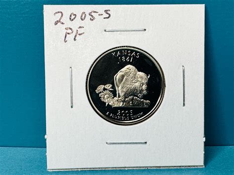 2005-S Proof Kansas 50 State Quarter - For Sale, Buy Now Online - Item ...