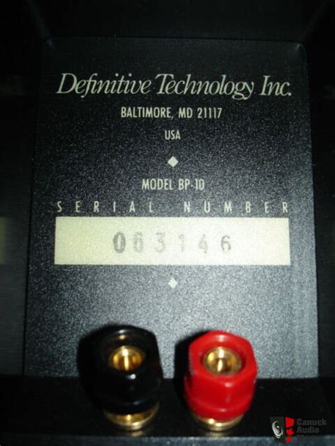 Image result for Definitive Technology BP-10 Sound Test