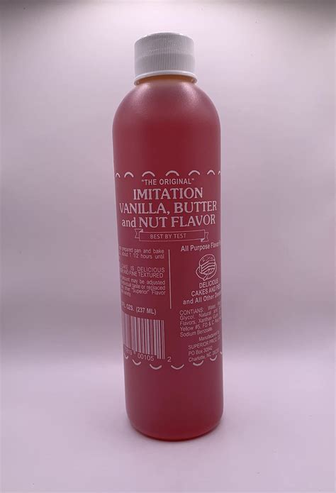 Vanilla Butter & Nut Flavoring | Delicious Vanilla Extract Substitute ...