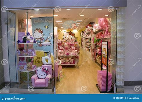 Hello kitty clothing store editorial stock photo. Image of store - 31301918