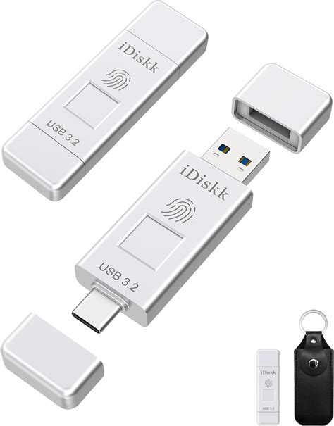 Amazon.com: KOOTION 32GB High Speed Recognition Fingerprint Encrypted ...