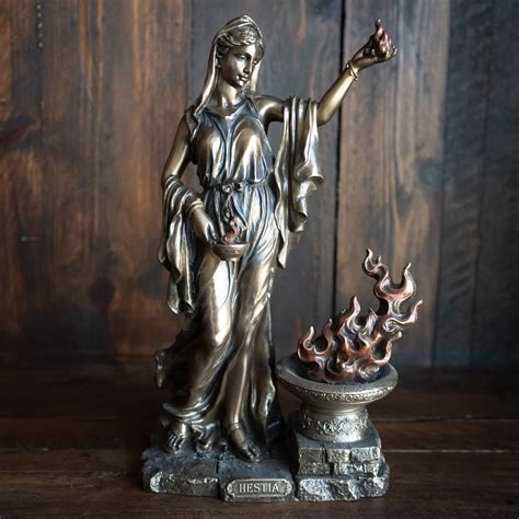 Greek God Hestia Statue