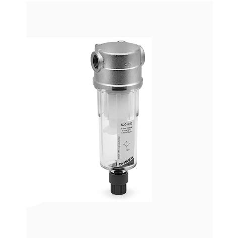 Camozzi #N204-Fb0Tf, N Series, Normal Bowl, 1/4" Ports, Filter, 0.01µm ...