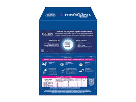 Nestlé LACTOGEN Pro 1, For 0-6 Months baby, 1.2kg 400g | FamilyNes