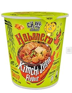 Shangi Daebak Ghost Pepper Range - Habanero Cup Kimchi Jjigae Flavour ...