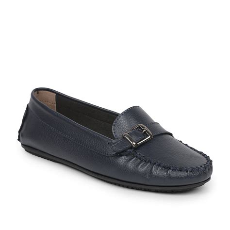 Buy Healers Navy Blue Casual Loafers For Women GI-SML-01 By Liberty
