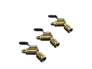 Hilmor Ball Valve Ends, 3 Pack, 1935915, Bronze : Amazon.in: Home ...