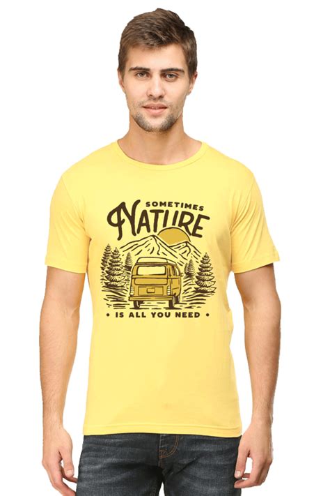 Traveller Design Round Neck T-shirt – BriteMoor