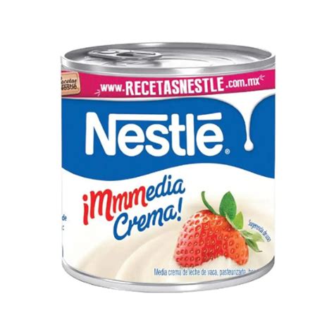 Nestle Media Crema 225 g (24-Case) - Versatile Table Cream for Sweet ...