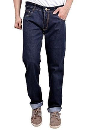 STUDIO NEXX Men's Regular Fit Jeans (INSTYLE1_Indigo Blue_46W x 32L ...