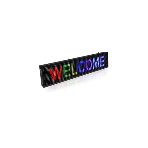 Buy Scrolling LED Signs Full Color 40 x 8 with High Resolution P10 and ...