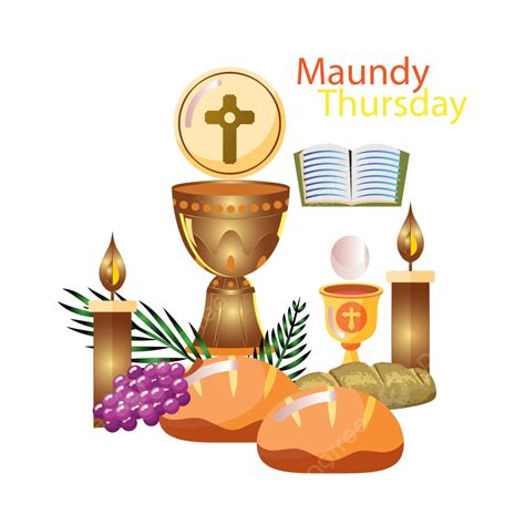 Maundy Thursday Png Vector Image Download Online, Maundy Thursday ...