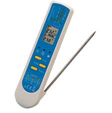 A Reliable Food Service Infrared Thermometer with a Penetration Probe ...