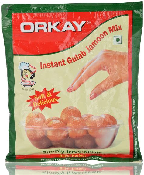 Orkay Instant Gulab Jamoon - Mix, 100g Pouch : Amazon.in: Grocery ...