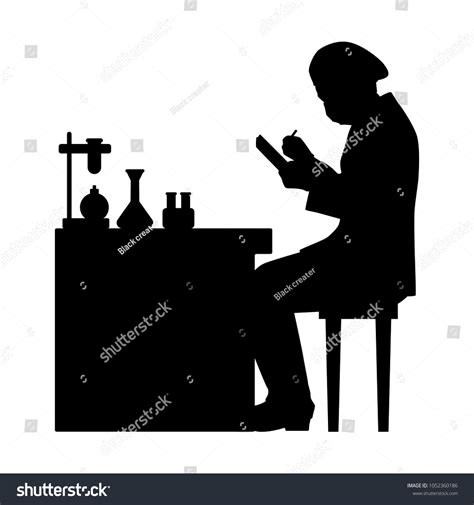 Scientist Silhouette
