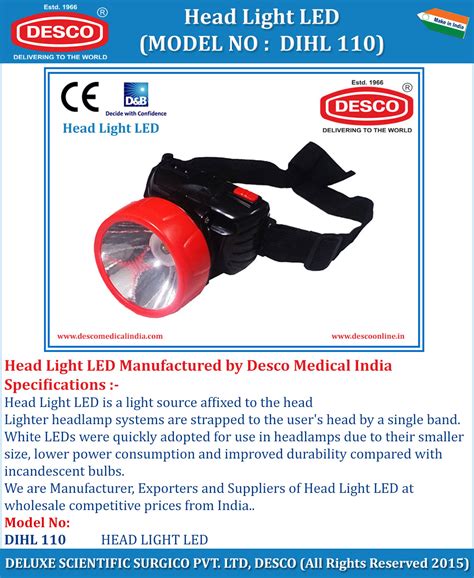 Head Light LED - Manufacturers, Suppliers & Exporters India