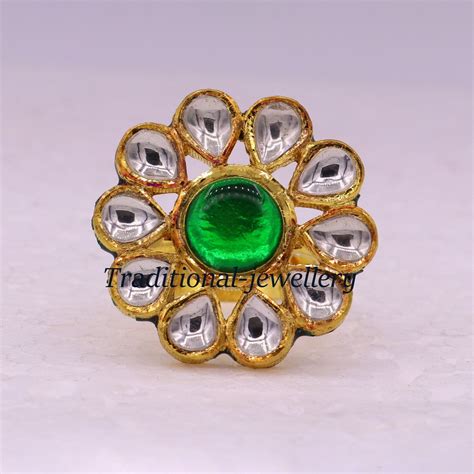 Vintage antique handmade 22k yellow gold gorgeous adjustable ring with