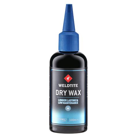 Weldtite Dry Wax Bike Chain Lube 100ml | Long-Lasting Dry Condition ...