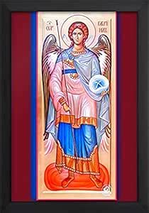 ROSE CLIO Archangel Saint Gabriel Wall Art Poster With Frame for Living ...