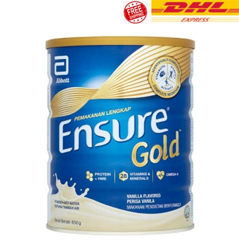 Buy Abbott ENSURE Gold Milk Powder Vanilla Flavor 850g Complete ...