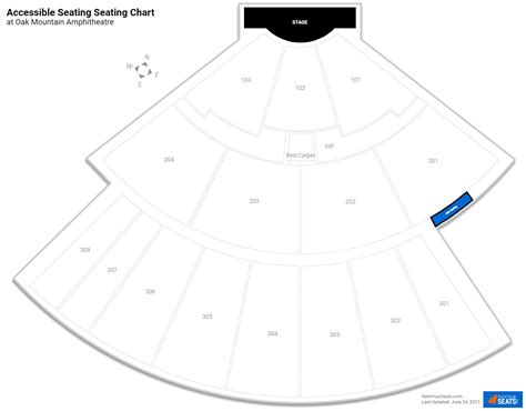Accessible Seating at Oak Mountain Amphitheatre - RateYourSeats.com