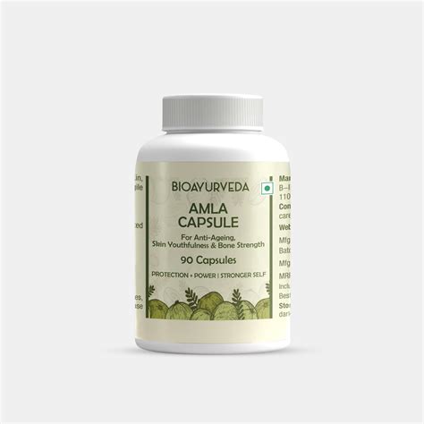 Buy Amla Capsule Online in India l Herbal Amla | BIOAYURVEDA