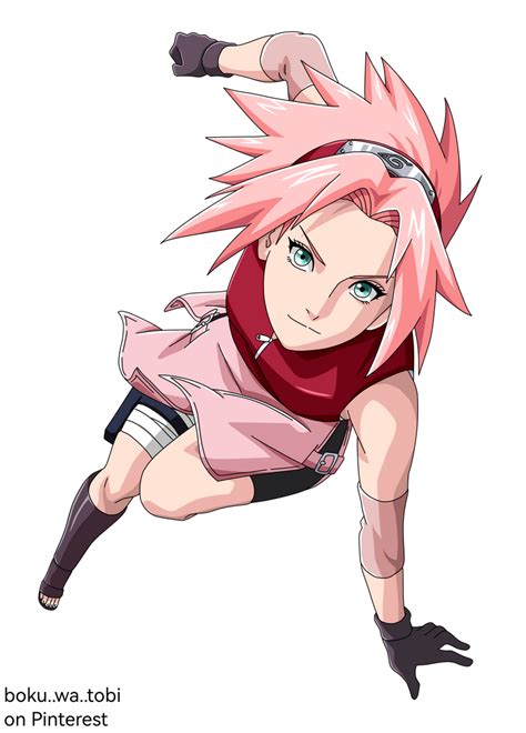 Sakura Haruno render/png by me 20 by Uzimaho13 on DeviantArt