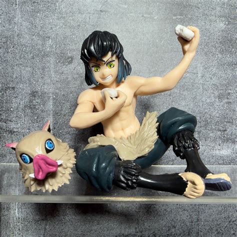Inosuke Hashibira Sitting Action Figure [15cm] || DEMON SLAYER ...