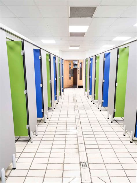 Leisure centre toilets, showers and changing room refurbishment in Kent ...