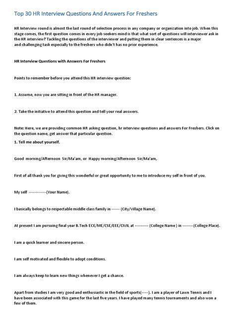 Image result for Interview Freshers Questions and Answers