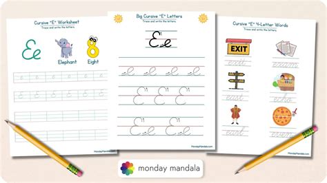 10 Cursive C Worksheets (Free Letter Writing Printables)