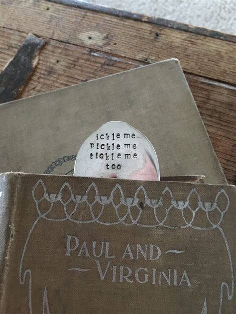 Fork Bookmark - ICKLE ME PICKLE ME TICKLE ME TOO - #3926 – Laughing ...