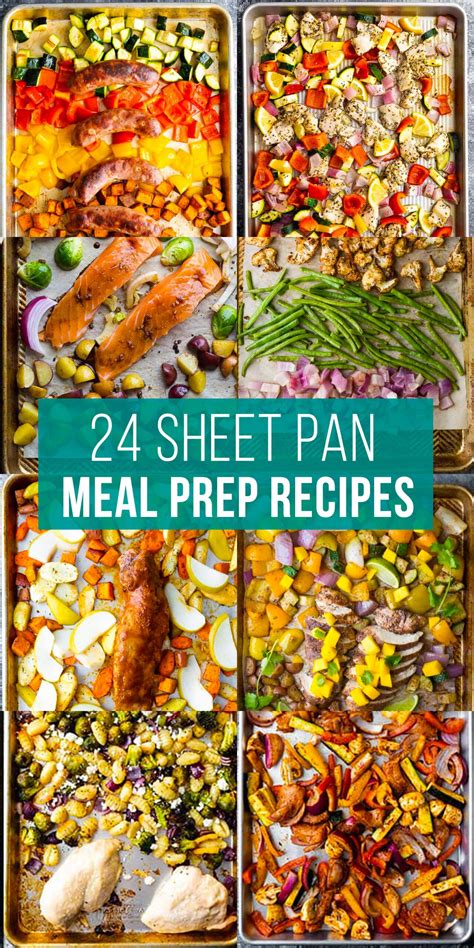 24 Tasty Meal Prep Sheet Pan Recipes - Sweet Peas and Saffron
