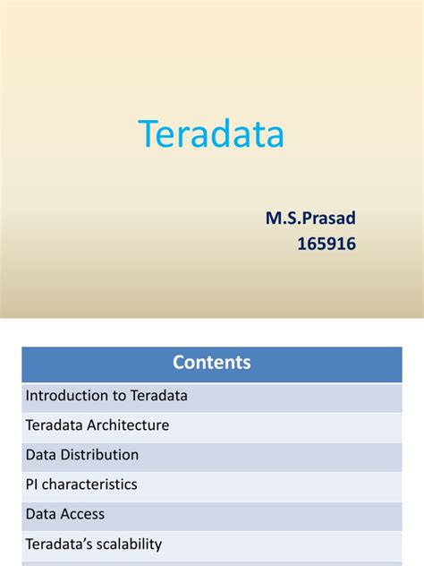 Teradata Using Python 的图像结果