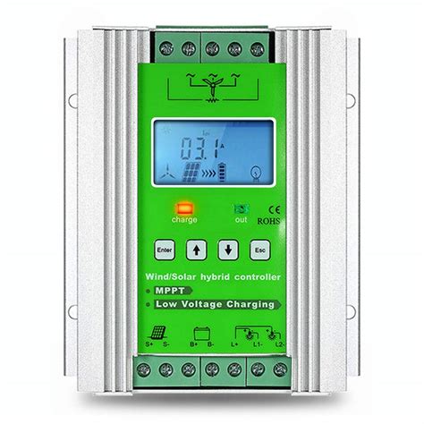 Buy iSunergy1000W Wind Solar Hybrid Charge Controller 12V/24V MPPT ...
