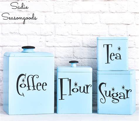 Kitchen & Dining Canister Sets Vintage Aluminum Canister Set Italy ...