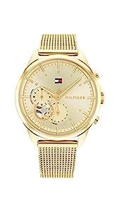 Tommy Hilfiger Gold Dial Analog Watch for Men -TH1782417W : Amazon.in ...
