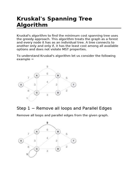 Kruskal's Algorithm Graph Theory 的图像结果