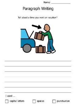 Image result for Visual Examples of a Paragraph Writing